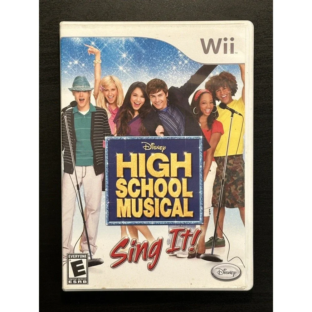 High School Musical: Sing It (Nintendo Wii) Complete w/ Manual - Tested Working